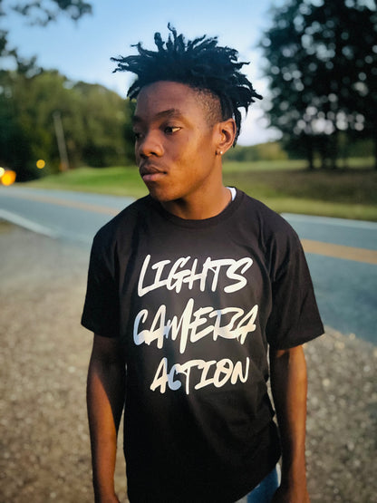 Lights Camera Action Tee